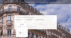 Desktop Screenshot of hotelmontpellierpascher.fr